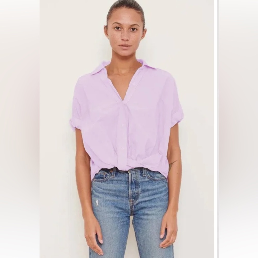 Stateside cotton poplin shirt